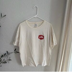 Proudhound CoffeeShop Cotton Tee in Cream